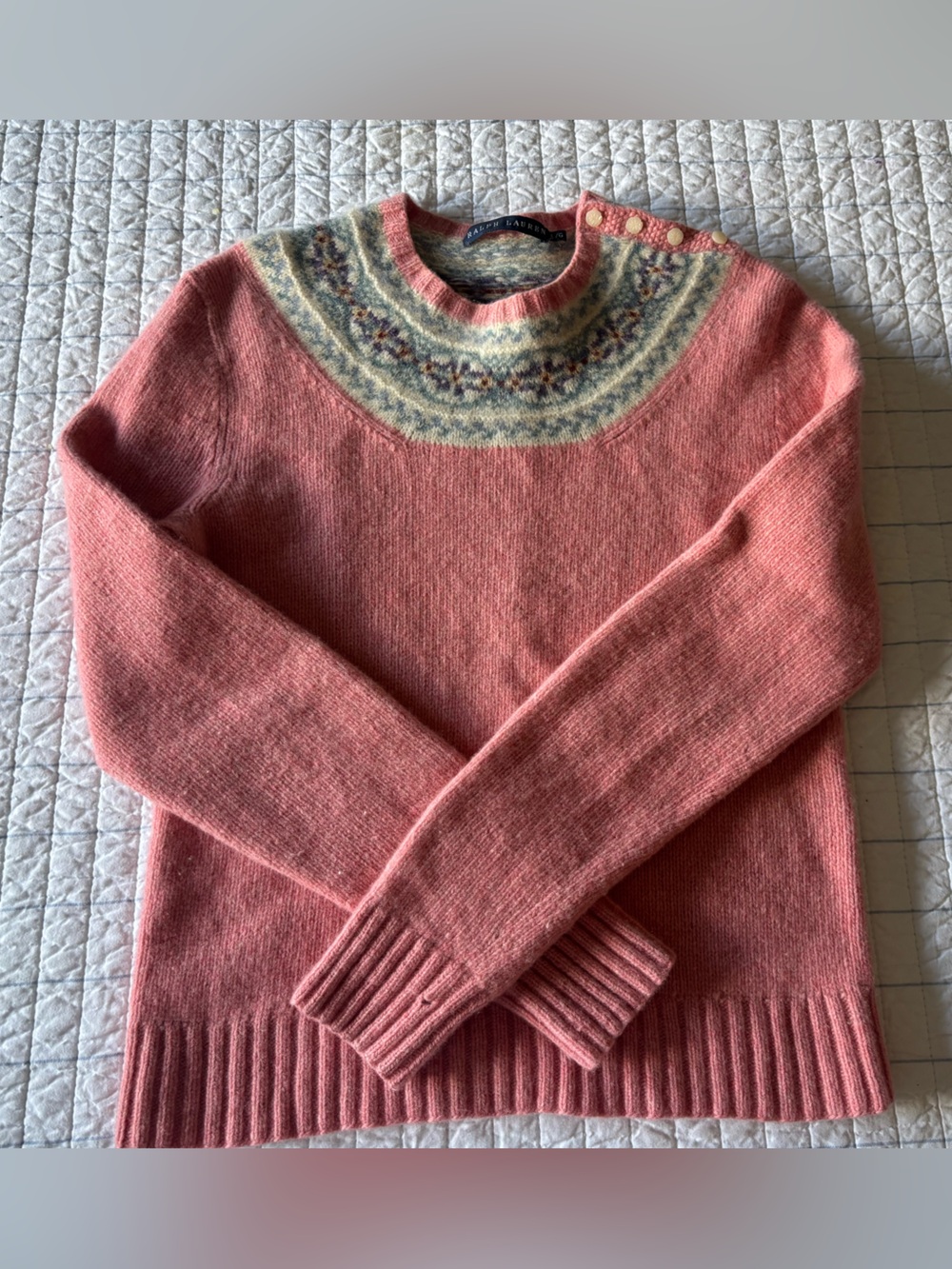 Vintage Ralph Lauren  Fair Isle Sweater